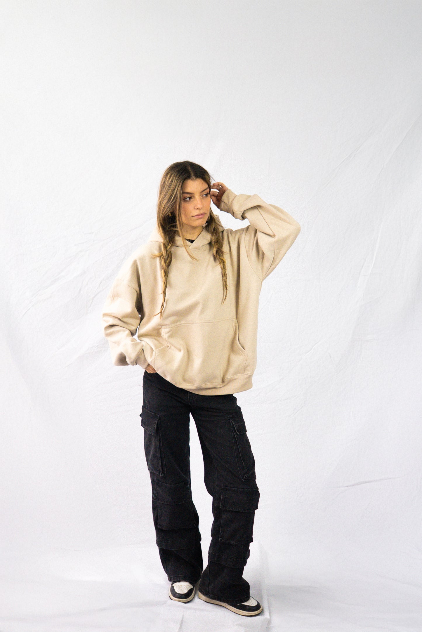 Beige Oasis Hoodie